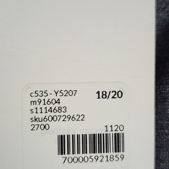 Lane Bryant Pants Womens 18/20 Gray High Rise Ponte Leggings (36x28) NWT - Picture 11 of 11